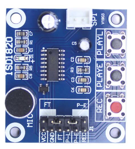 ISD1820 Voice Recording Module With On Board Mic and Speaker