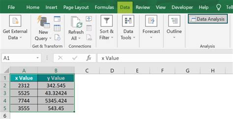 Convert Data to Linear Excel 的图像结果