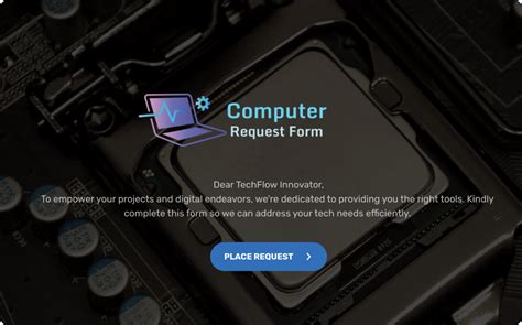 Image result for Computer Request Form Template