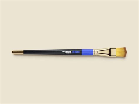 Free Paint Brush Mockup PSD Set - Good Mockups