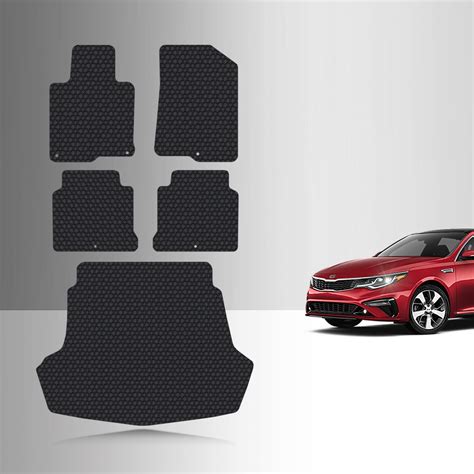 Toughpro Full Set Floor Mats Black for KIA Optima All Weather Custom ...