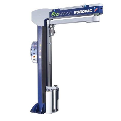 Rotary arm stretch wrapper - ECOWRAP PLUS XL - ROBOPAC SPA - semi ...