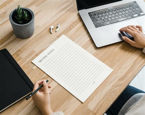 Buy Meeting Notes - iPad Forms Online in India - Etsy