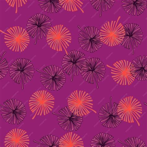 Palma wachlarzowata pozostawia wzór na liściach tropikalnych Vintage w ...