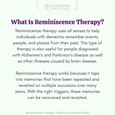 What Is Reminiscence Therapy?