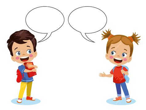 Child Talking Clip Art