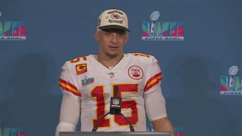 Super Bowl Post Game Interview: KC Chiefs, MVP Patrick Mahomes speaks ...