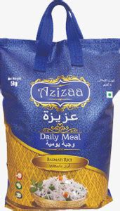 AZIZAA Daily Meal Basmati Rice (Long Grain) Price in India - Buy AZIZAA ...