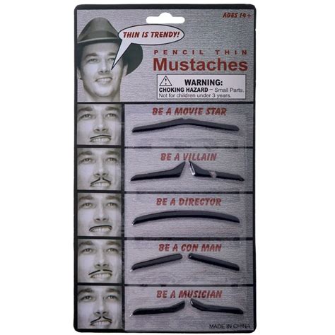 Pencil Thin Mustache