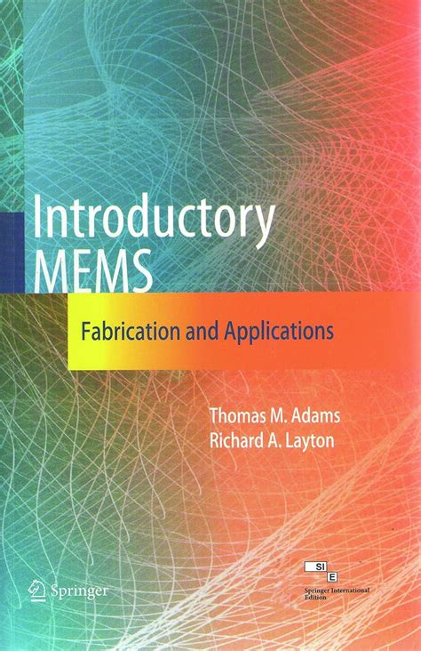 Introductory MEMS: Fabrication and Applications : Adams: Amazon.in: Books