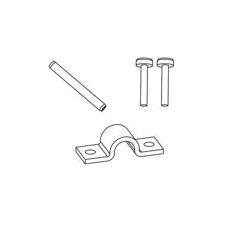 Anderson Power Products CABLE CLP HDW.BAG SPEC.SCREWS 115G7 | Zoro