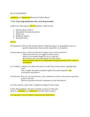 Image result for Picot Statement Example