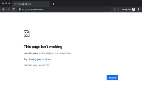 Cómo Solucionar el Error ERR_TOO_MANY_REDIRECTS