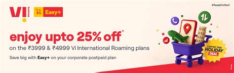 Easy+ for Corporate Users |International Roaming, OTT & Data Packs - Vi ...
