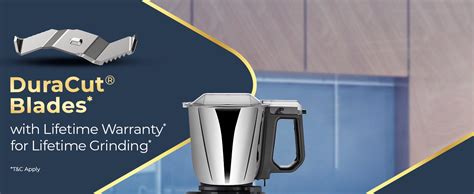 Buy Bajaj Juvel Digi Mixer Grinder 800 Watts | Duracut Blades | Pre-Set ...