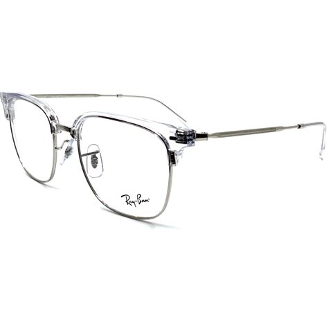 Ray-Ban レイバン メガネ NEW CLUBMASTER ニュークラブマスター RX7216F 2001 TRANSPARENT ON ...