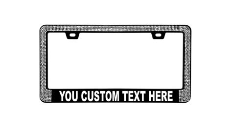 Image result for Custom Made License Plate Frames