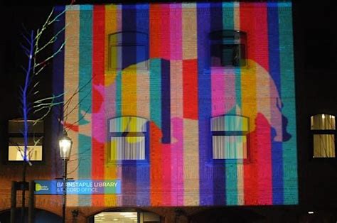 Create Art for library light show with North Devon Arts, Barnstaple ...