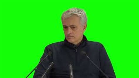Jose Mourinho I Was Rude but I Was Rude to an Idiot Green Screen ...