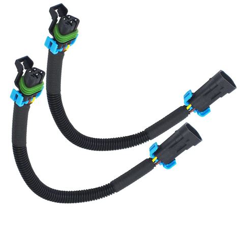 Amrxuts 2Pcs Extension Harness 12" Upstream Downstream O2 Oxygen Sensor ...