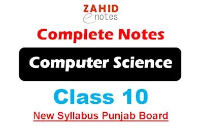 Class 10 Computer Science Notes 的图像结果