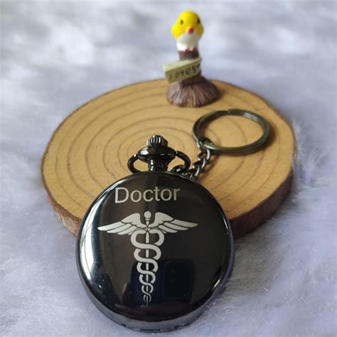 Pocket Watch Keychain