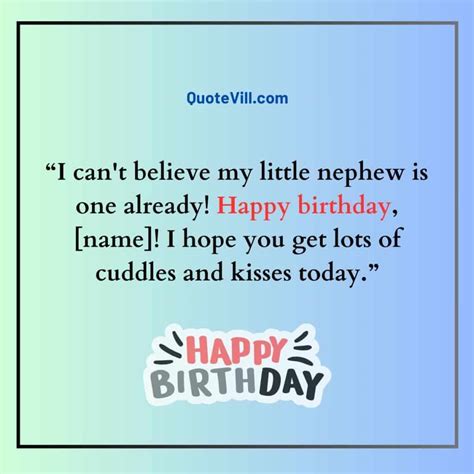 70 Cute Happy 1st Birthday Wishes for Nephew To Celebrate
