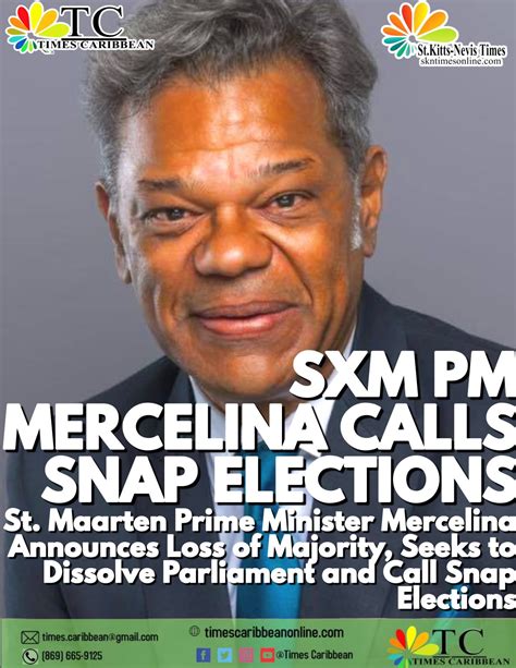 Times Caribbean/St.Kitts-Nevis Times on LinkedIn: SXM PM MERCELINA ...