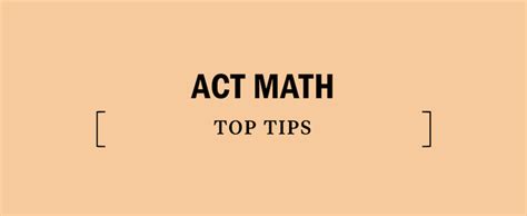 Act Maths Tutorial 的图像结果