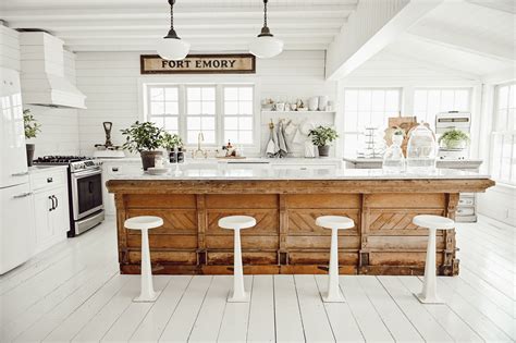 Antique Kitchen Island - Liz Marie Blog