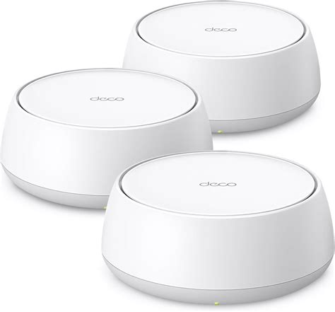 TP-Link Deco BE25(3-Pack) Dual Band BE5000 Whole Home Mesh WiFi 7 ...