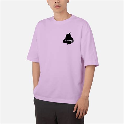 Buy Punjab Map Oversized T Shirt Online For Men India – Punjabi Adda