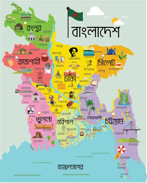 Bangladesh Map (1) | Images :: Behance