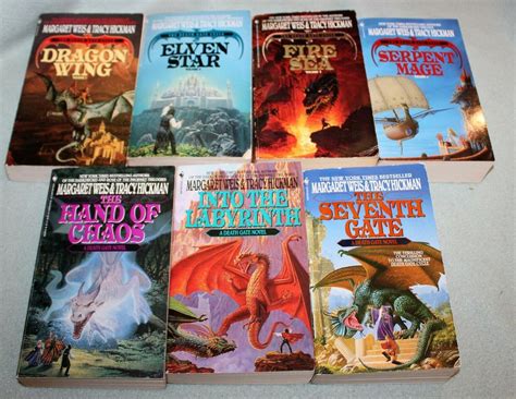 7 Volumes Death Gate Cycle by Margaret Weis & Tracy Hickman Fantasy ...