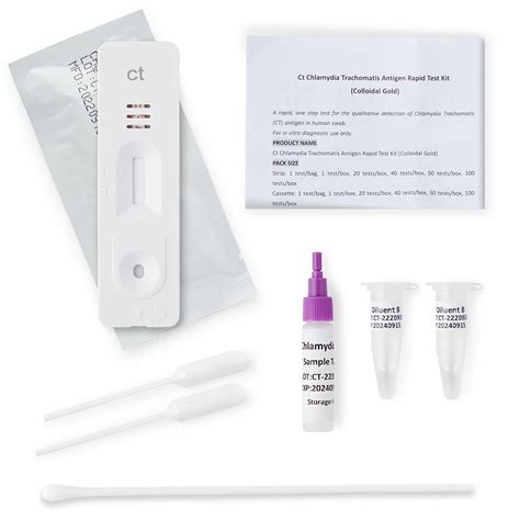 Buy 2-in-1 at Home Test Kit - Antigen Self-Testing Kit – Chlamydia and ...