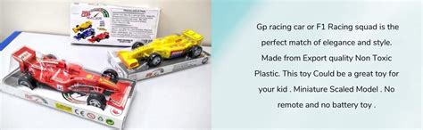 Buy JAPSI GP Racing Car Replica ; Pull Back Racing Car Toy ; Scale ...