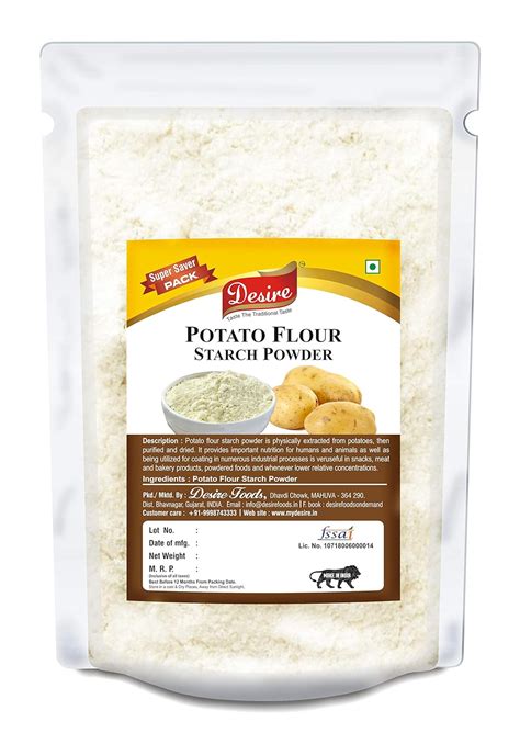Desire Potato Flour - Starch Powder [Gluten-Free Essentials] 1 Kg ...