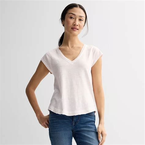 Women's Grey State V-Neck Tee