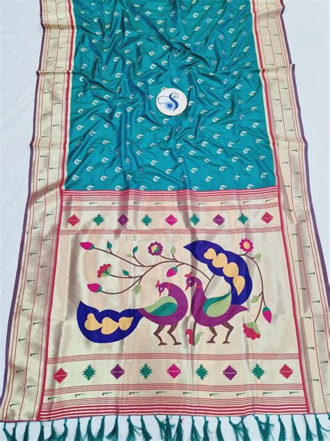 Morni Double Muniya Paithani Saree NB40 D – Shankari Paithani