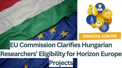 EU Commission Clarifies Hungarian Researchers' Eligibility for Horizon ...