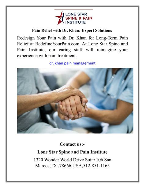 PPT - Pain Relief with Dr. Khan Expert Solutions PowerPoint ...