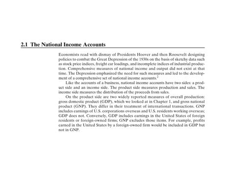 National income accounts - MACRO ECONOMICS - Studocu