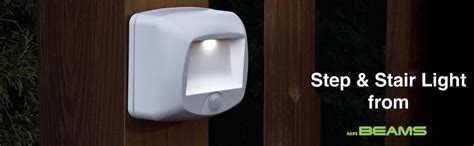 Mr. Beams MB530 Battery-Operated Indoor/Outdoor 0.01 Watts Motion ...