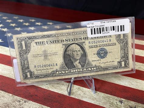 Lot - 1957-B $1 SILVER CERTIFICATE