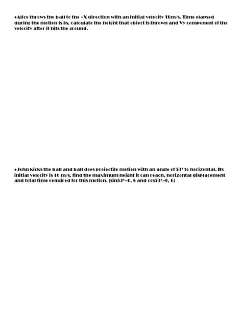 Tricky Projectile Motion Examples 的图像结果