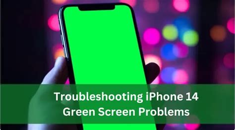 Image result for 14Pro Green Screen Error Fix