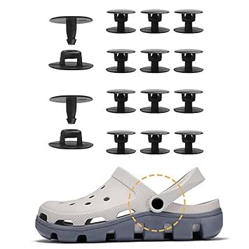 12 Sets Crocs Rivets Replacement Rivets for Crocs, Universal Crocs ...