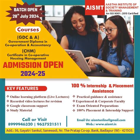 AISMT | Society Management | GDCA & CHM Training