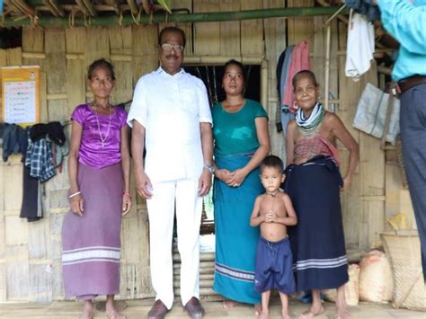 Tripura Governor Indrasena Reddy visits tribal village in Dhalai