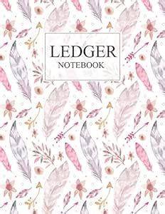 Ledger Notebook: 3 Column Ledger Transaction Register Personal Balance ...